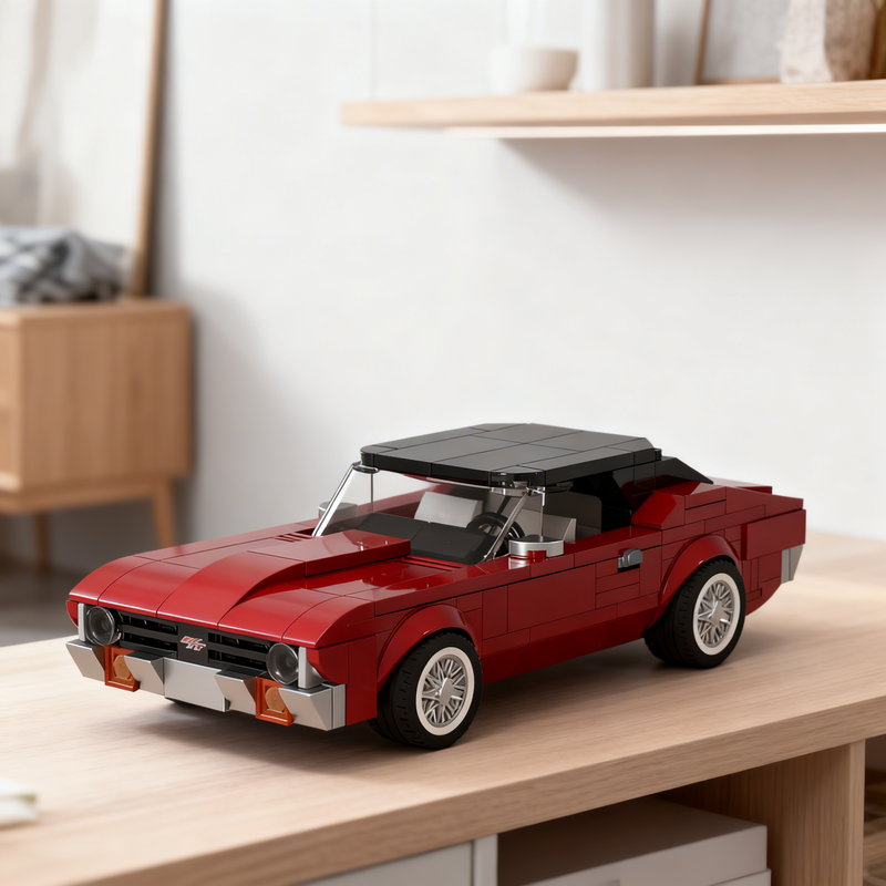 Nova Decor & Lighting Vase - 335pcs MOC Chevy Nova 8wide MOD