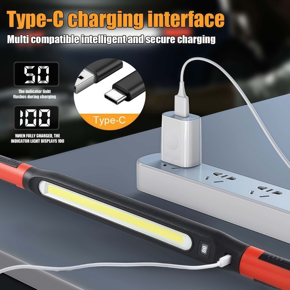 COB LED Work Light USB Recharg - Ambient Led Strip 评论和价格