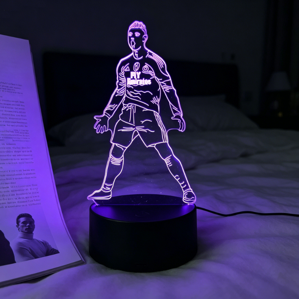 Footballer Lionel Messi 3D Acr - Lighting Room Decor Items 评论和价格