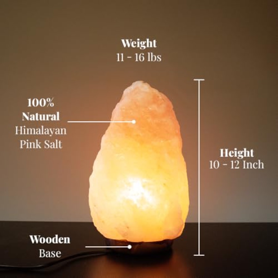 10 12 Inch Tall 11 15 lbs Hima - Himalayan Salt Lamp 评论和价格