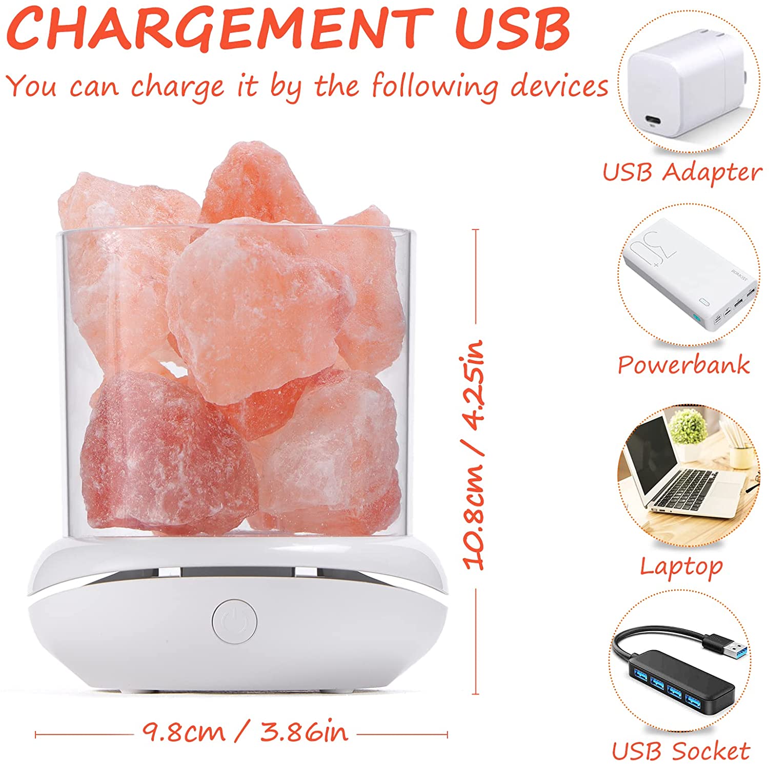 Aroma lamps Natural Himalayan  - Himalayan Salt Lamp 评论和价格