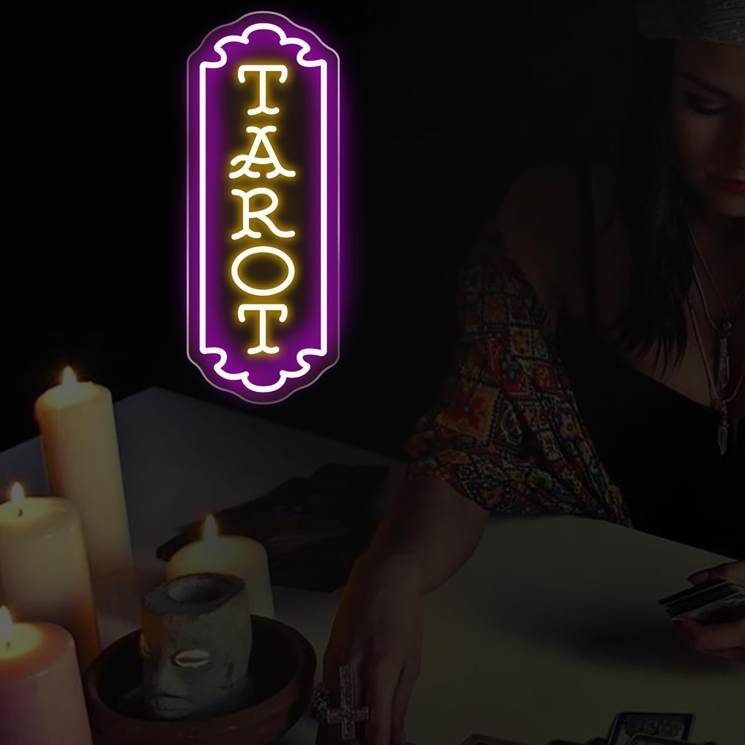 Tarot Neon Sign USB Powered My - Lighting Decoration In Bedroom 评论和价格