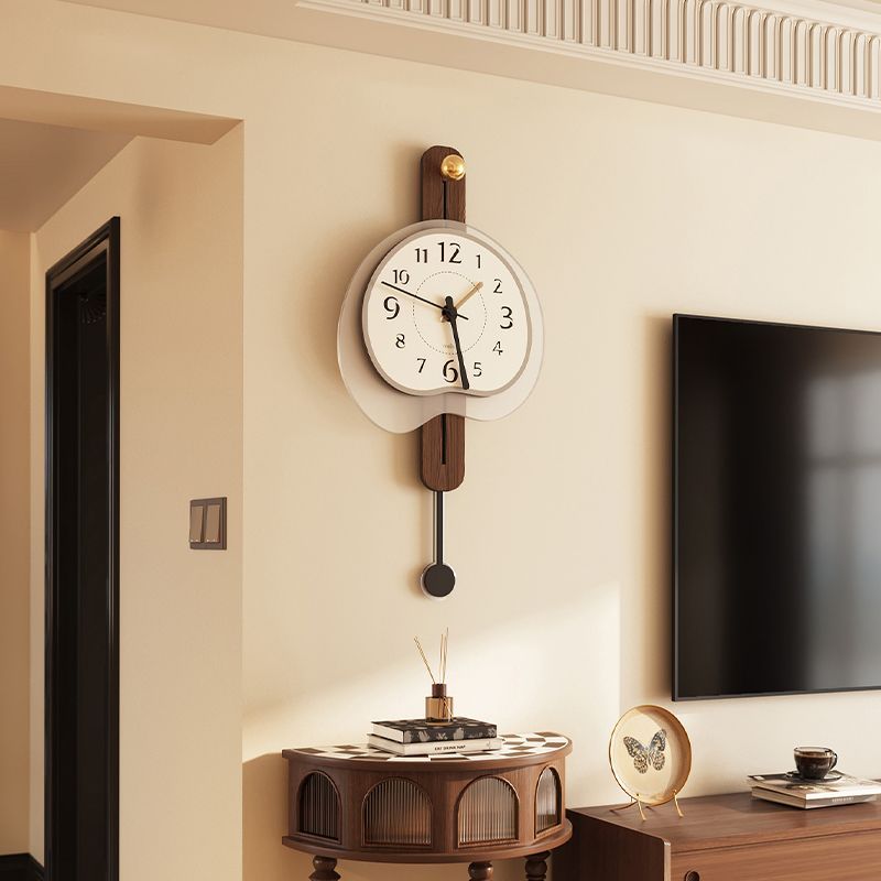 Wall Clock Retro Creative Livi - Lighting Home Decor Wall Clocks 评论和价格