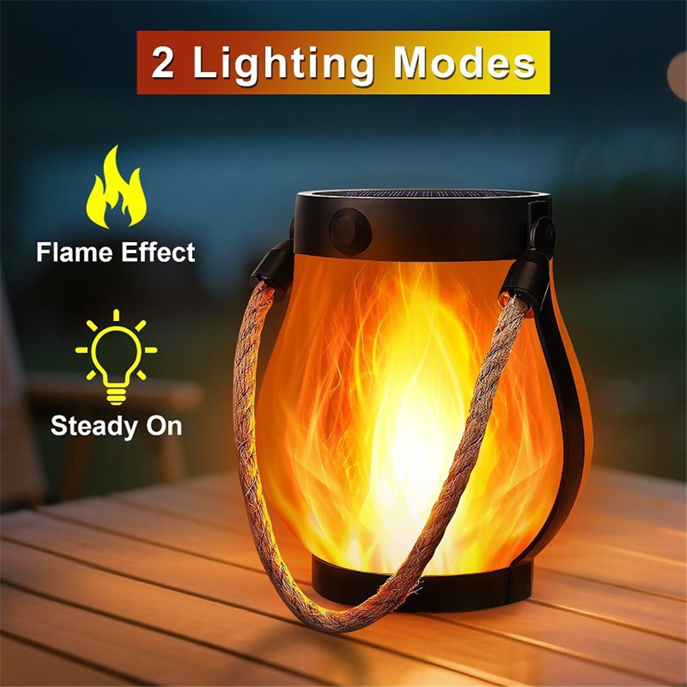 22LEDS Solar Flame Torch Light - Lighting Decor Sunrise 评论和价格