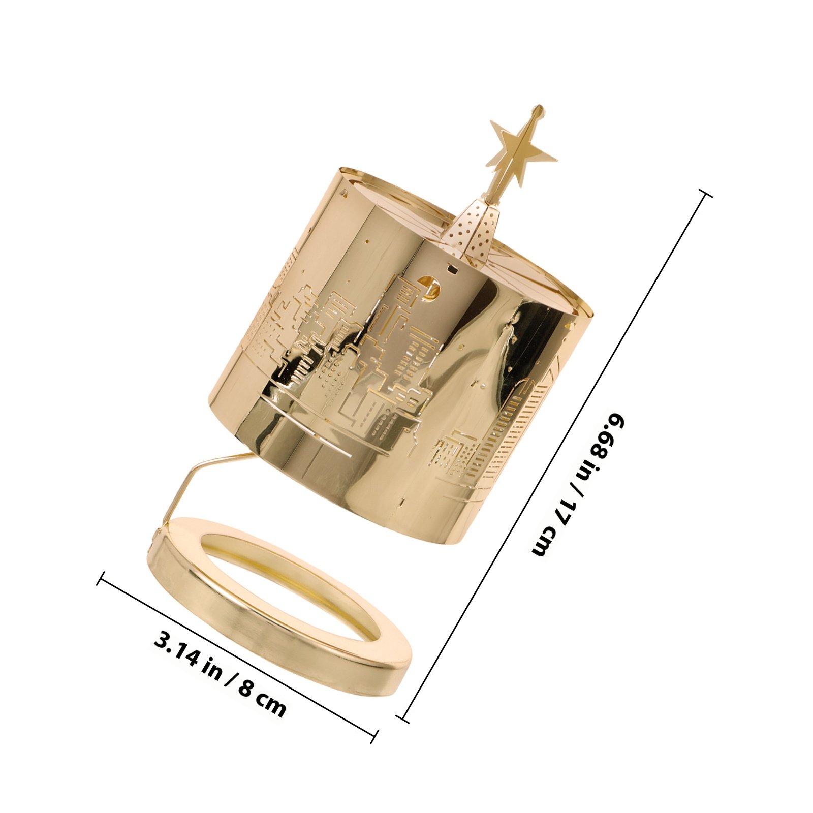 Carousel Holder Rotating Metal - Lighting Decoration Stand 评论和价格