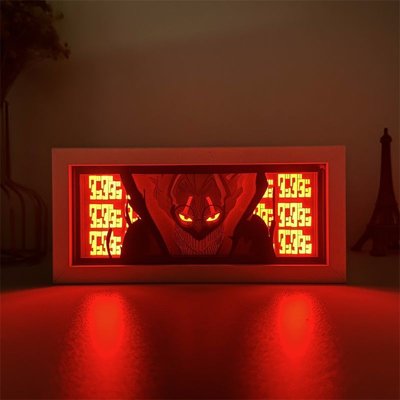 Anime DAN DA DAN Paper carved  - Lighting Room Decor Items 评论和价格