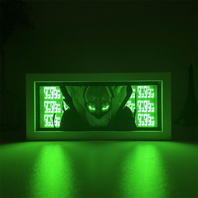 Anime DAN DA DAN Paper carved  - Lighting Room Decor Items 评论和价格