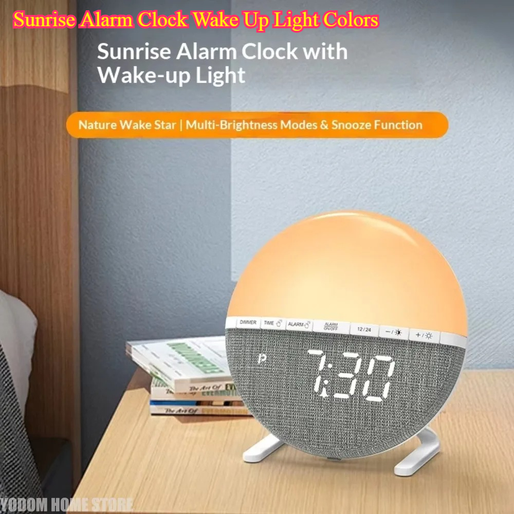 Sunrise Alarm Clock Wake Up Li - Lighting Decor Sunrise 评论和价格