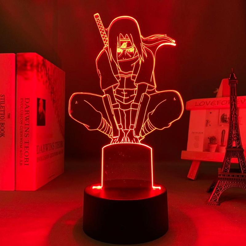 NARUTO Itachi Uchiha Anime Car - Lighting Decoration Stand 评论和价格