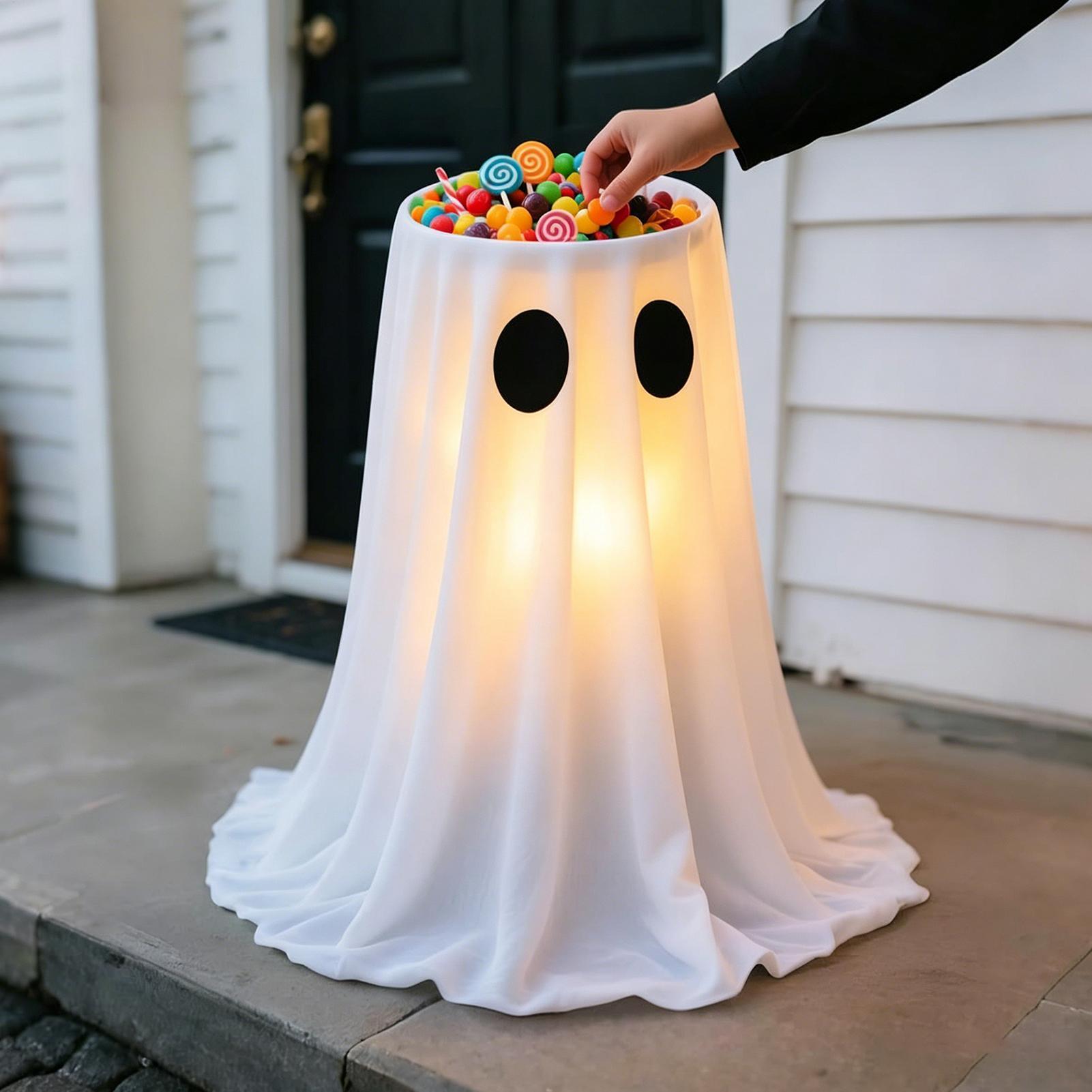 Light Up Ghost Decorations 8 M - Lighting Decoration Stand 评论和价格