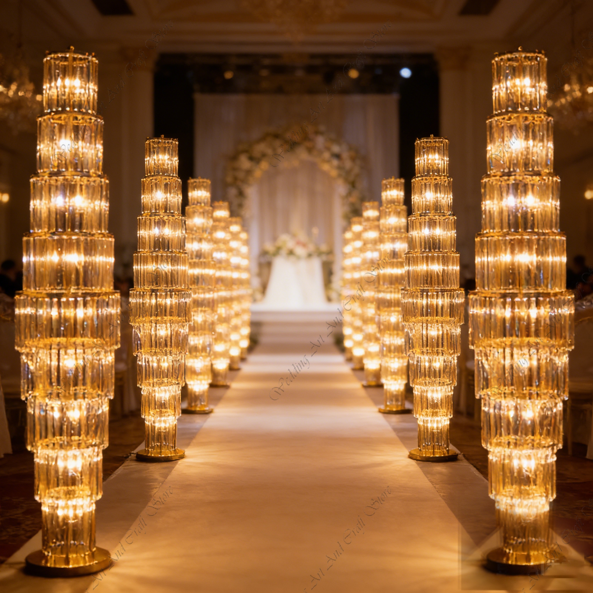 2pc f30 Wedding Arch T-Stage R - Lighting Decoration Stand 评论和价格