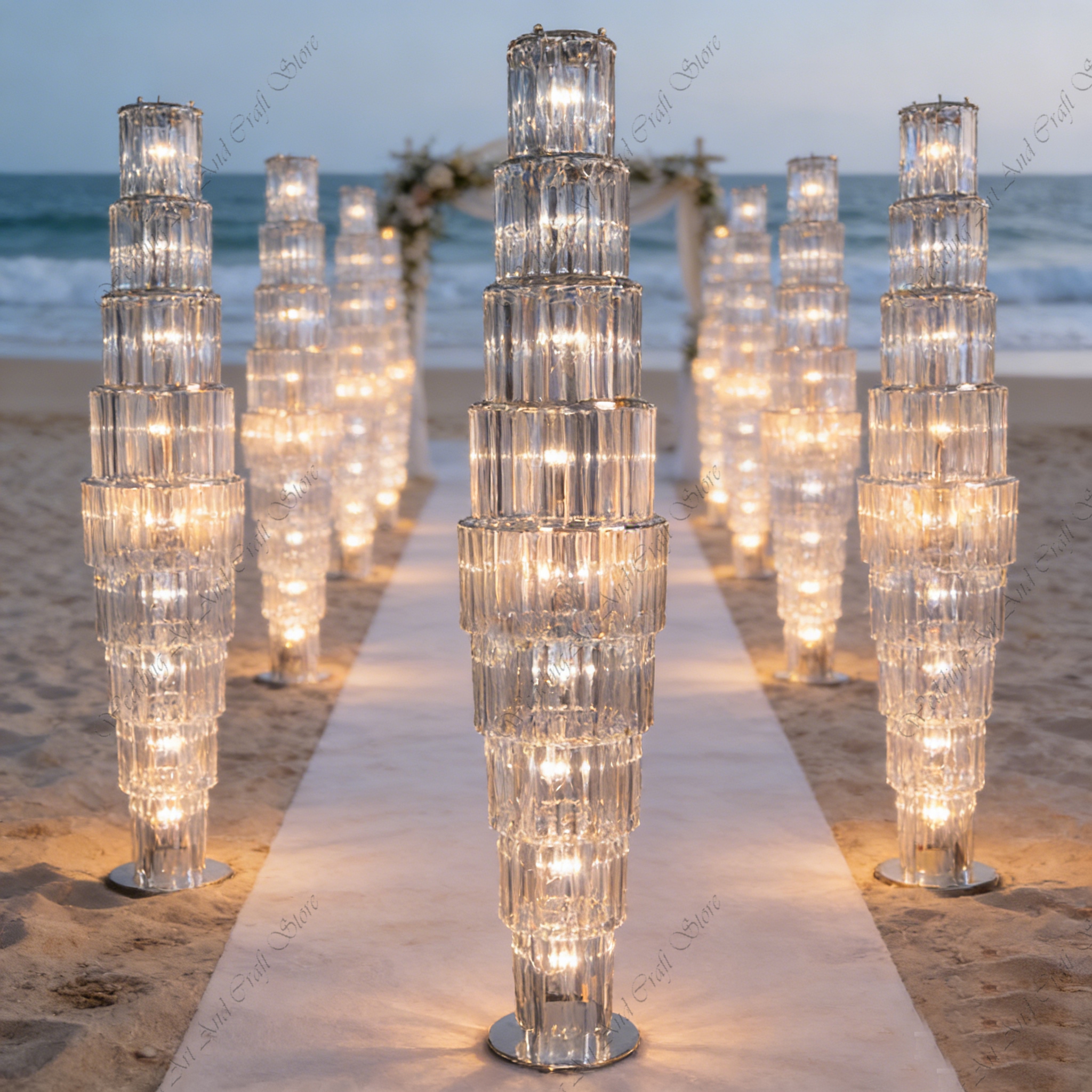 2pc f30 Wedding Arch T-Stage R - Lighting Decoration Stand 评论和价格