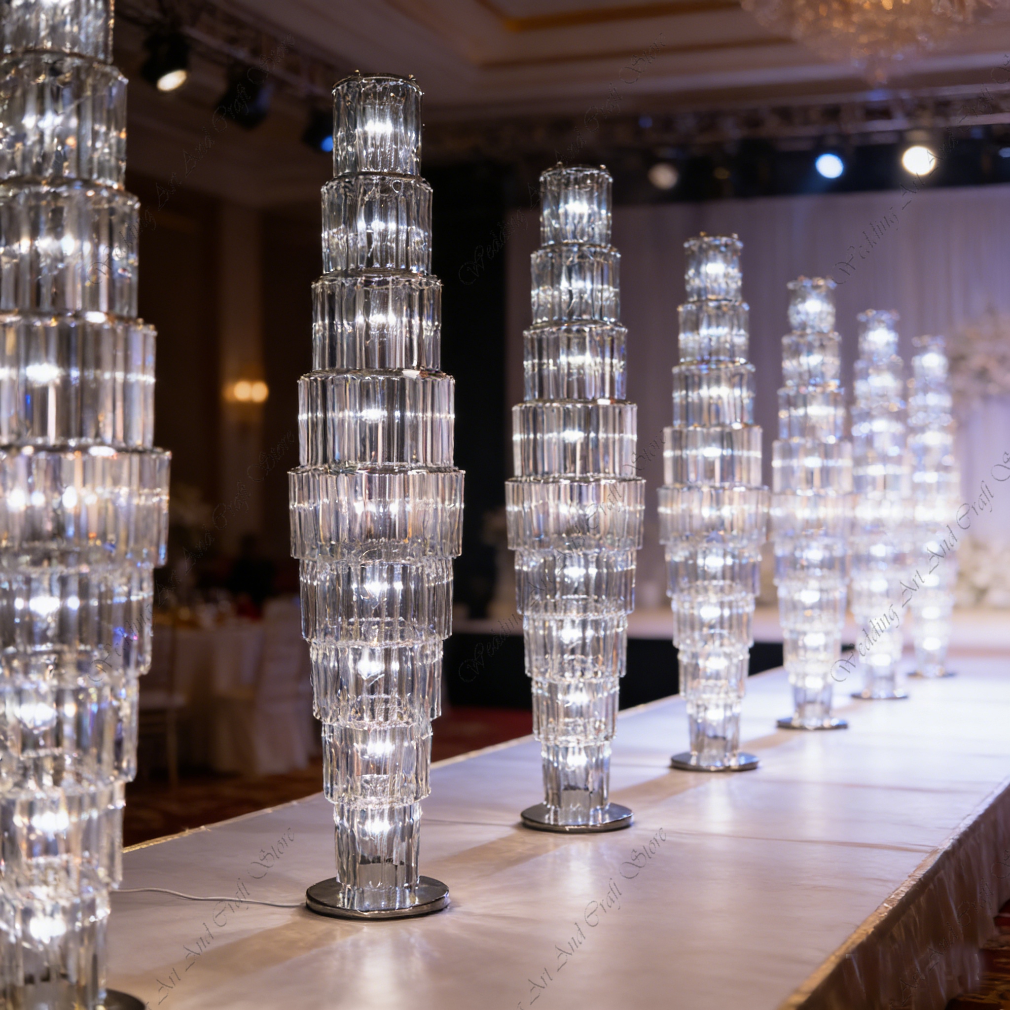 2pc f30 Wedding Arch T-Stage R - Lighting Decoration Stand 评论和价格