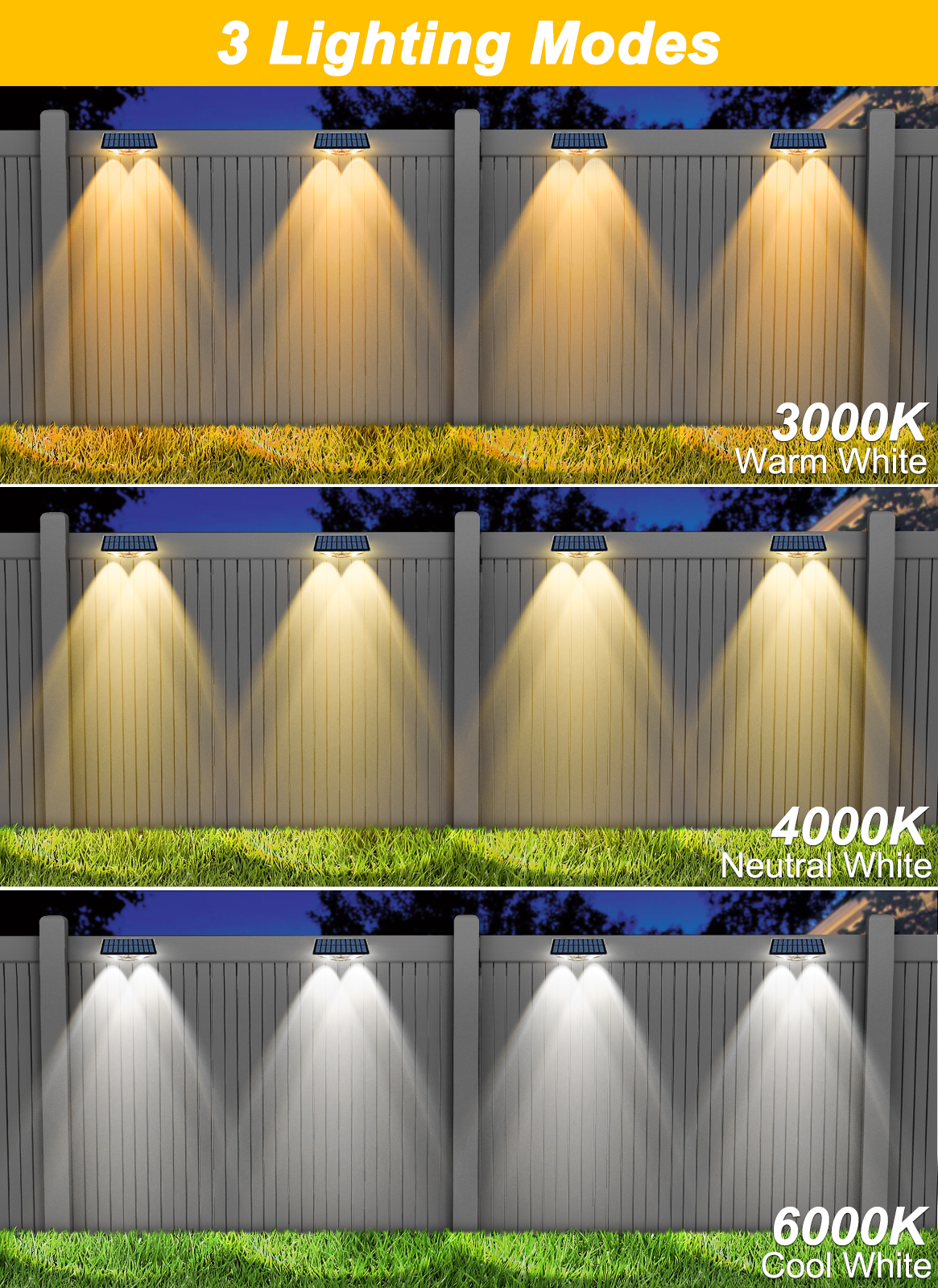 2/4/6 PCS Solar Wall Light Out - Lighting Decor Sunrise 评论和价格