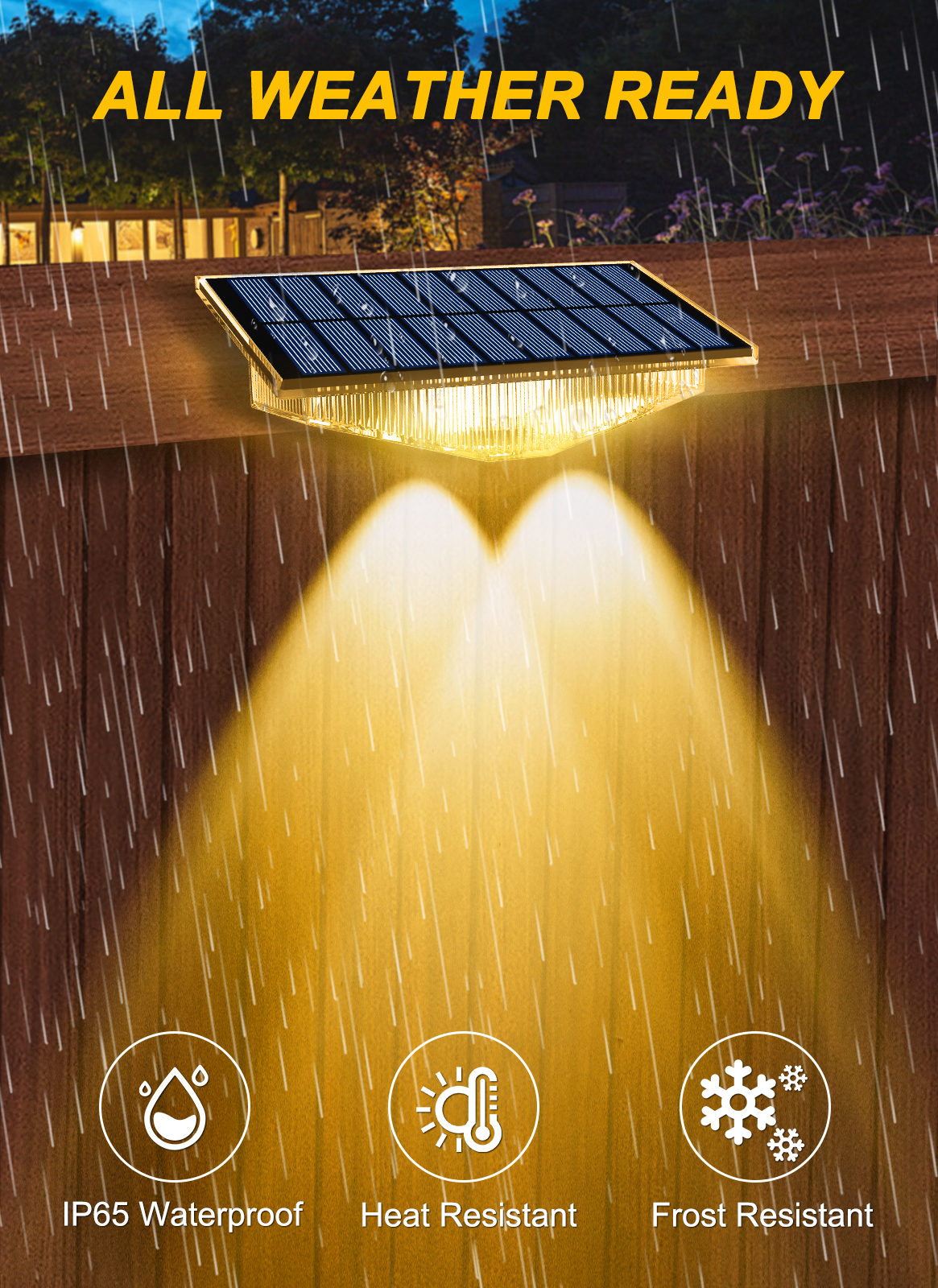 2/4/6 PCS Solar Wall Light Out - Lighting Decor Sunrise 评论和价格