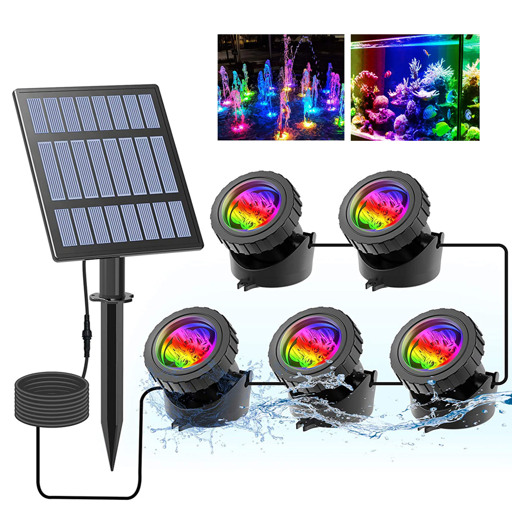 2/4/3/5 RGB Solar Light Outdoo - Lighting Decor Sunrise 评论和价格