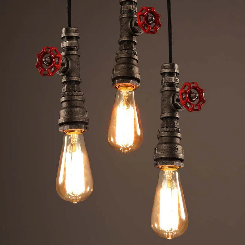 Retro Loft Industry Wind Water - Lighting Room Decor Items 评论和价格