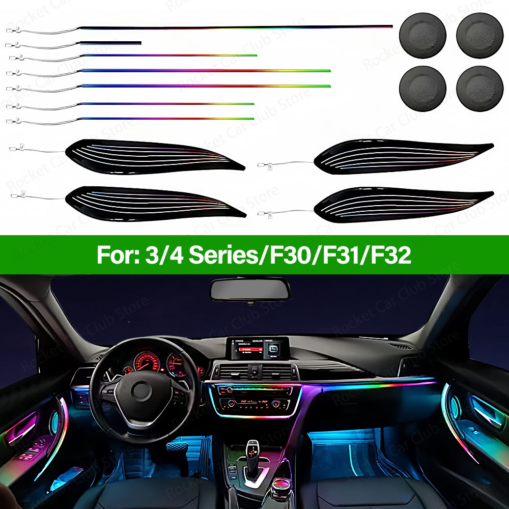 For BMW 3/4 Series 3GT F30 F31 - Ambient Led Strip 评论和价格