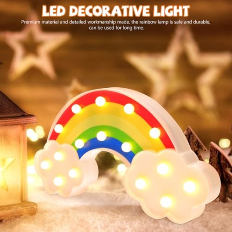 LED Rainbow Desk Light Bedside - Lightings Decoration 评论和价格