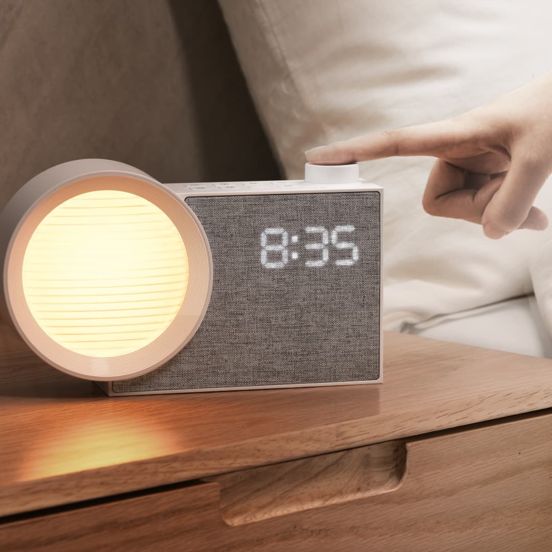 WILIT LED Night Light Alarm Cl - Lighting Decor In Room 评论和价格