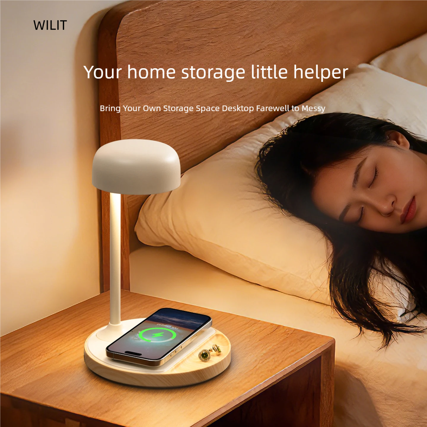 WILIT LED Desk Lamp with Wirel - Lightings Decoration 评论和价格