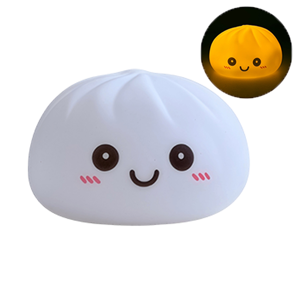 New dumpling squishy LED Night - Lighting Room Decor Items 评论和价格
