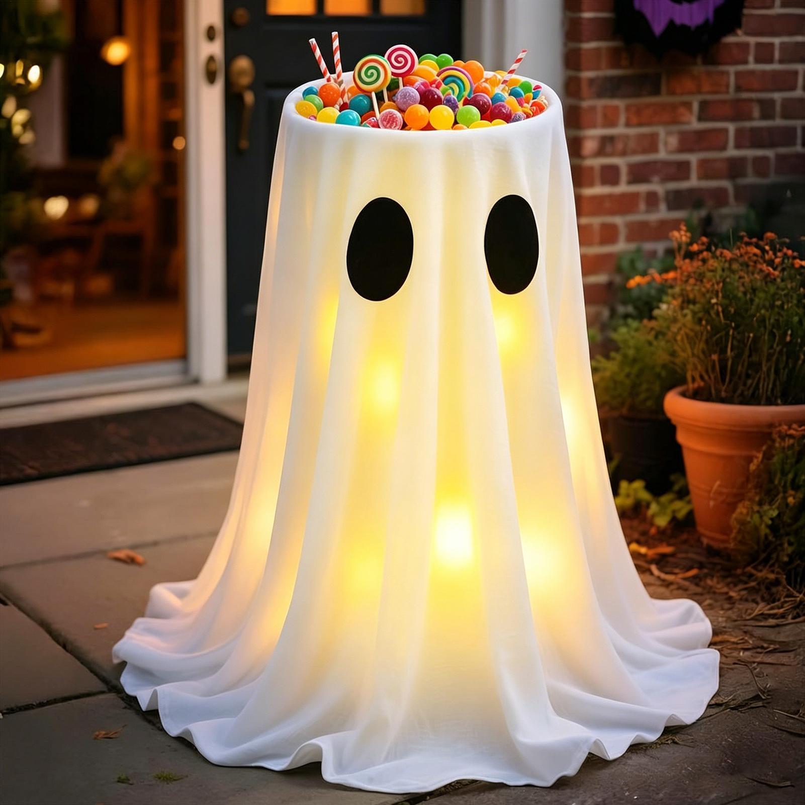 Ghost Halloween Decorations 8  - Lighting Decoration Stand 评论和价格