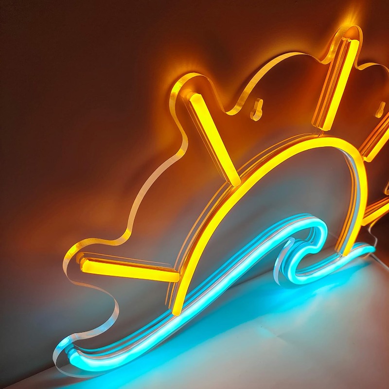 Sunset Sunrise Neon Sign Sun O - Lighting Decor Sunrise 评论和价格