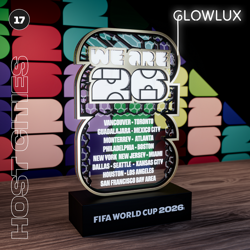 Host City FIFA World Cup 3D LE - Lighting Room Decor Items 评论和价格