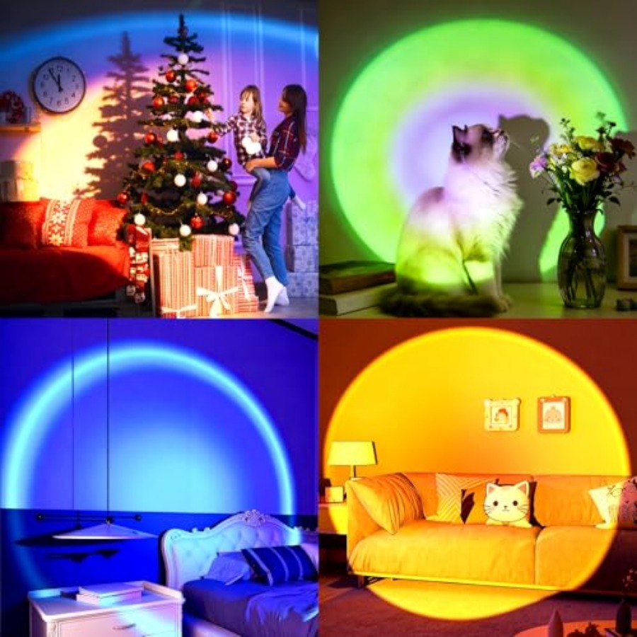 Lamp Projection Rotation LED R - Lighting Decoration Stand 评论和价格