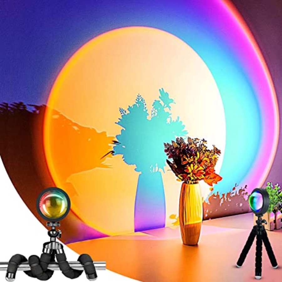 Lamp Projection Rotation LED R - Lighting Decoration Stand 评论和价格