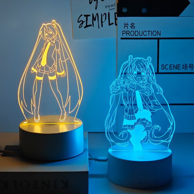 Hatsune Miku anime cartoon cut - Lighting Decoration Stand 评论和价格