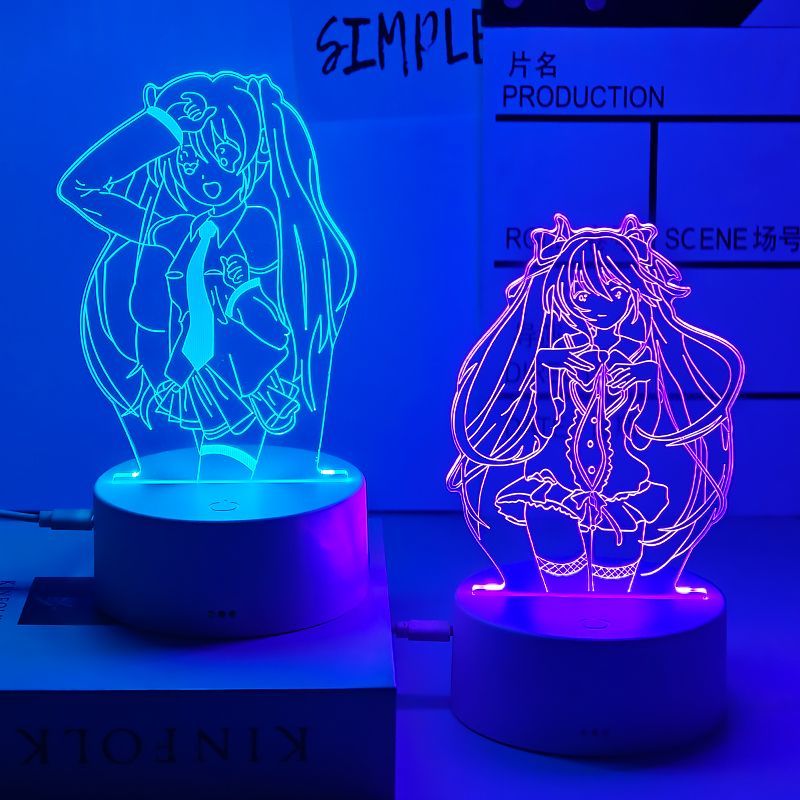 Hatsune Miku anime cartoon cut - Lighting Decoration Stand 评论和价格