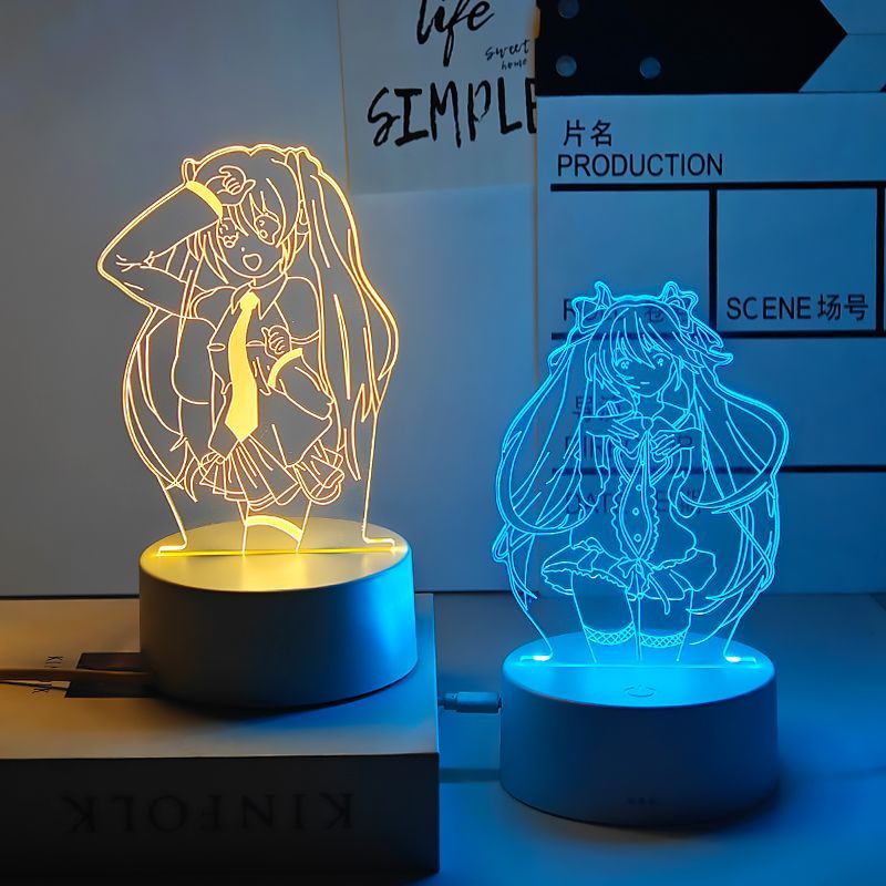 Hatsune Miku anime cartoon cut - Lighting Decoration Stand 评论和价格