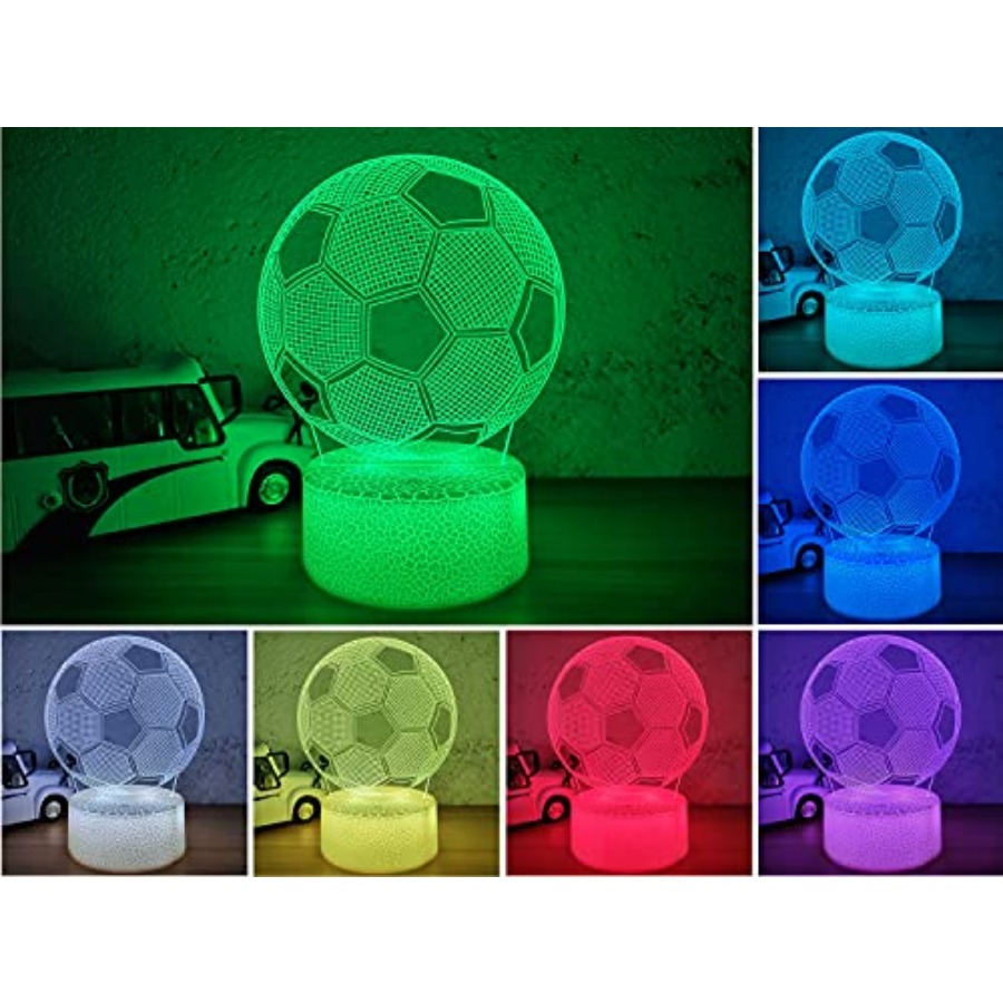 Soccer Gifts Night Light for,3 - Lightings Decoration 评论和价格