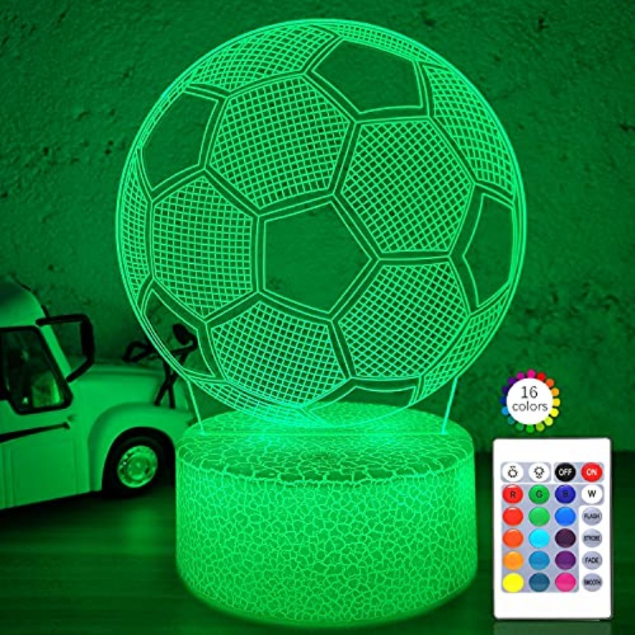 Soccer Gifts Night Light for,3 - Lightings Decoration 评论和价格