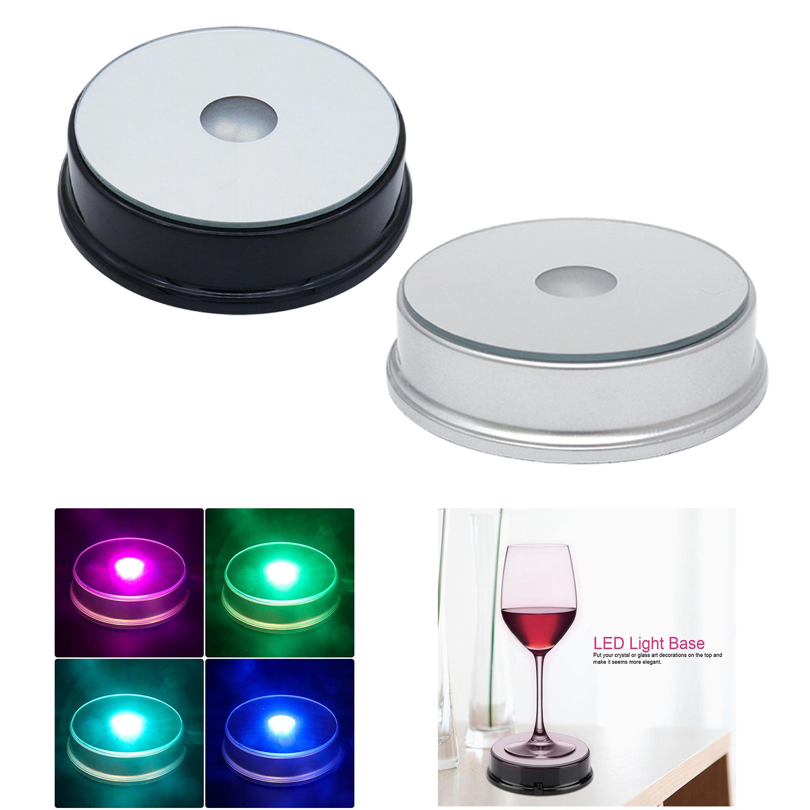 Seven Color LED Light Display  - Lighting Decoration Stand 评论和价格